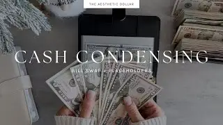 Cash Condensing | Bill Swap | November 2023 | Cash Stuffing Method | Dave Ramsey Inspired