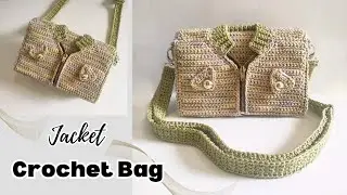 Crocheting a trendy clothes bag (subtitle)