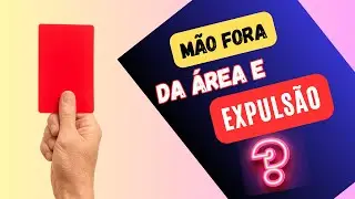 Mão fora da Área e Cartão Vermelho para Goleiro de Futsal 