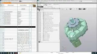 КОМПАС-3D. Python. Листинг сборки, быстрое изменение наименования с ГОСТ на DIN.
