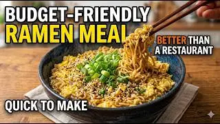 Turn 2 Packs of Ramen Into This Incredible Meal!