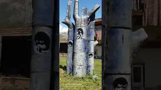 Абхазия сегодня.Город -Герой Ткварчели.2022 апрель. Страна красоты и радости