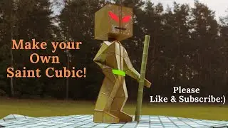 Modeling Saint Cubic: Simple modeling for absolute beginners! Blender Tutorial :)