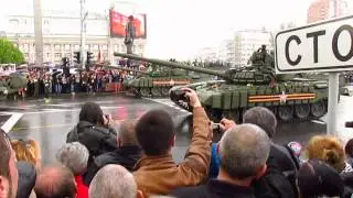 Парад Победы в Донецке 2015 9 мая
