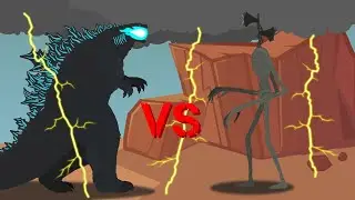 Godzilla vs Siren Head | Animation