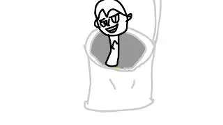 Skibidi toilet 2d parody