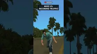 BIKE vs. INCOMING TRAFFIC in GTA Games! (GTA 3 → GTA 5)  #enxgma