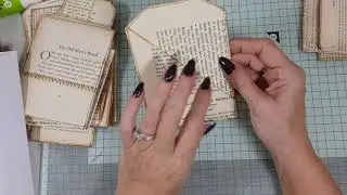 Lot's of Book page pockets & tuckspots. Show & Tell!!