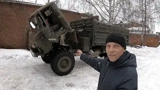 Обзор ГАЗ 66 дизель. Едем за металлоломом на шишиге. 
