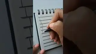 Сегодня рисуем известную графическую иллюзию 😍 ссылка на мой курс в описании