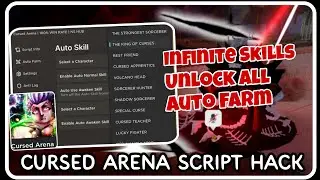 [ NEW ] Cursed Arena Script Hack - ROBLOX SCRIPTS - Infinite Skills, Unlock All, Auto Farm