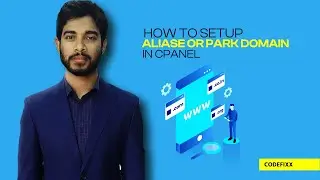 How to setup park domain or aliase domain in cpanel