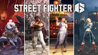 Street Fighter 6 - All Characters Win Poses Complete Season 1