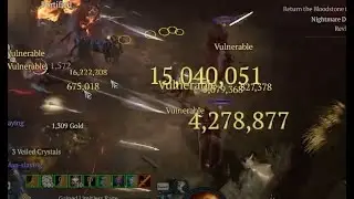 Diablo 4 Nightmare Dungeon Tier 82 HotA Barb