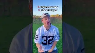 USA ‘Hooligan’ VS ENGLAND Fan