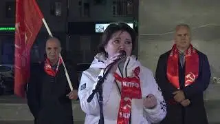 Выступление Натальи Оськиной на митинге 7 ноября 2023 года