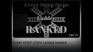 Regarding my Steep Steps ladder ranking......