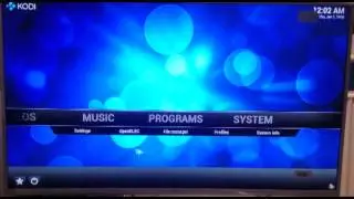 Installing Kodi and configuring the Kodi system including getting the wireless to work