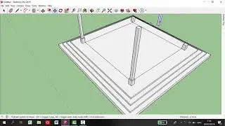 Membuat Pendopo Jawa Mudah Dengan Sketch Up