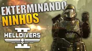 EXTERMNANDO NINHOS - NOVO DESAFIO SOLO - HELLDIVERS 2