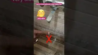 how to clean bathroom water pipe line 