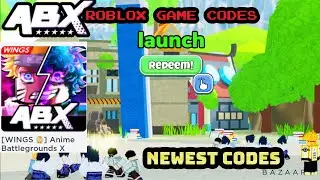 | WINGS | ANIME BATTLEGROUNDS X codes in roblox, Newest and free codes for good rewards.