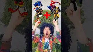Sonic and Shadow EXE + Spiderman and Wolverine = Marvel Animation