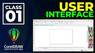 CorelDraw Tutorials | Class 1 | User Interface in Hindi/Urdu