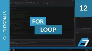 C++ Programming Tutorials - 12 - For Loop - Eric Liang