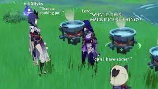 Cooking With Genshin Impact Raiden