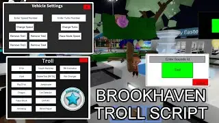 Brookhaven R4D Premium Gui Admin Troll Script |Hydrogen,fluxus,Arceus x Mobile