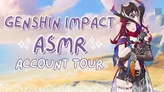 ASMR | genshin account tour ⊹₊⟡⋆ (genshin impact asmr ♡)