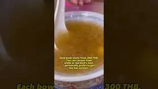 Bird's nest dessert in Yaowarat. This is where my family frequent since 30 years ago. How about you?