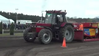 TrekkerTrek  Schijf 2012  Berry Kok met de Case IH 1056xl turbo in de 6,5 ton  2e trek