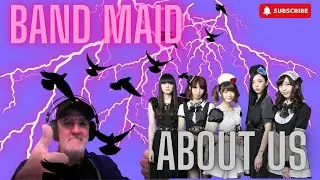 BAND MAID   About Us Lyrics video REACTION #reaction #bandmaidreaction