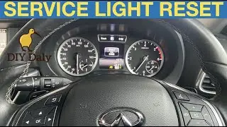 Infinity Q30 Service light reset procedure