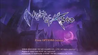 Nights of Azure Title Theme Animatic (2016, GUST/Koei-Tecmo)