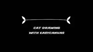 EasyCanvas l Cat Drawing with iPad and ApplePencil