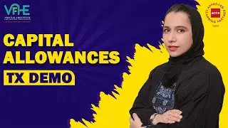ACCA TX | Capital Allowances Practice Question | Vifhe