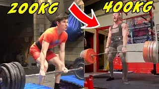 Strongman coach REVEALS HOW TO DEADLIFT 400kg