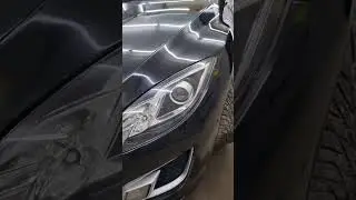 Mazda 6 GH ОЖИВИЛИ ФАРЫ. Полировка стекл с 2х сторон + бронепленка 