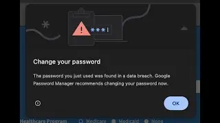 Katalon Studio - Handle Alert Password Data Breach di Google Chrome
