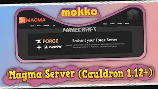 Minecraft Magma-Server erstellen [Bukkit Plugins + Forge Mods] 1.12.2+ (Neues Cauldron)
