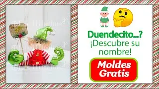 🧝‍♂️#Duendecito...?🤔 ¡Descubre su nombre! - #Tutorial #Navideño🎄