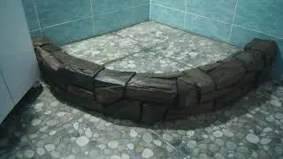 Когда не хватило плитки на бордюр !