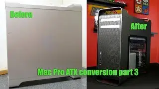 Goodwill Mac Pro ATX conversion part 3 It's Finished!