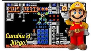 Como modificar Super Mario maker 2 con mods ¡ Metroid Maker !