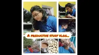 [study vlog-2,CSIR NET🌸] [a day in life of CSIR NET Aspirant studying at home]