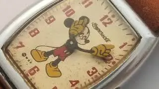 Vintage 1947 Mickey mouse watch US time
