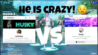 I 1v1’d @fvndz (😧He is crazy at Fortnite!)